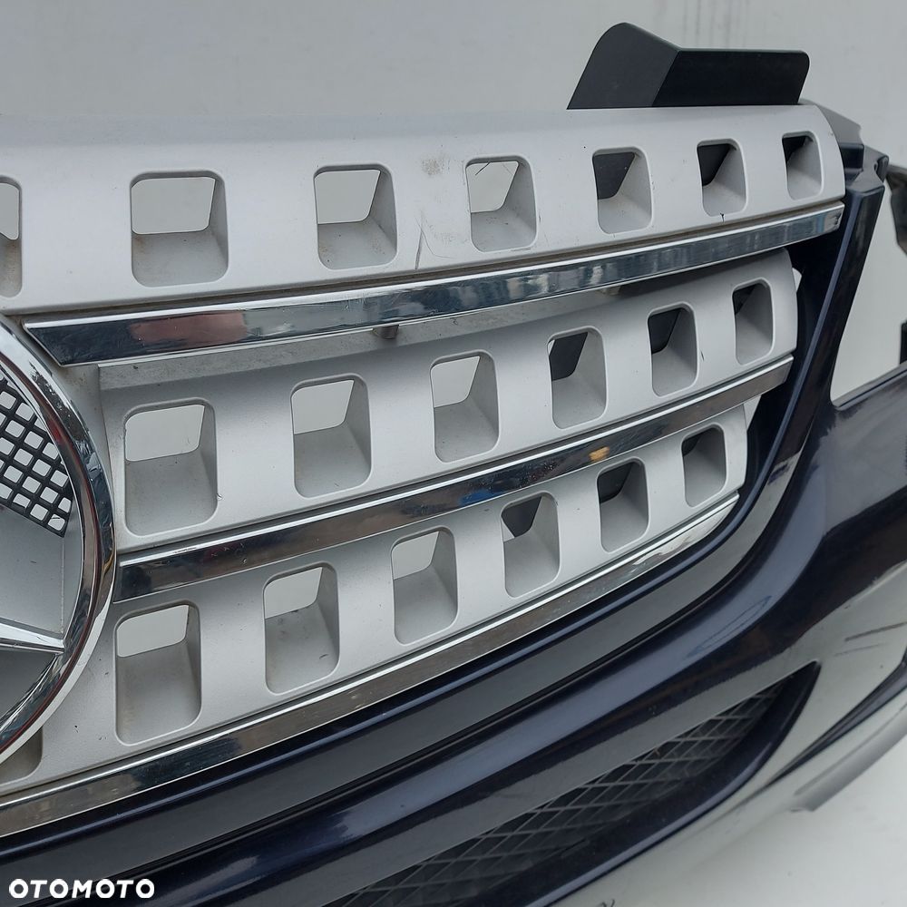 ZDERZAK PRZOD PRZEDNI KOMPLETNY MERCEDES ML W164 ORYGINAL DEMONTAZ ATRAPA GRILL KRATKI HALOGENY - 8