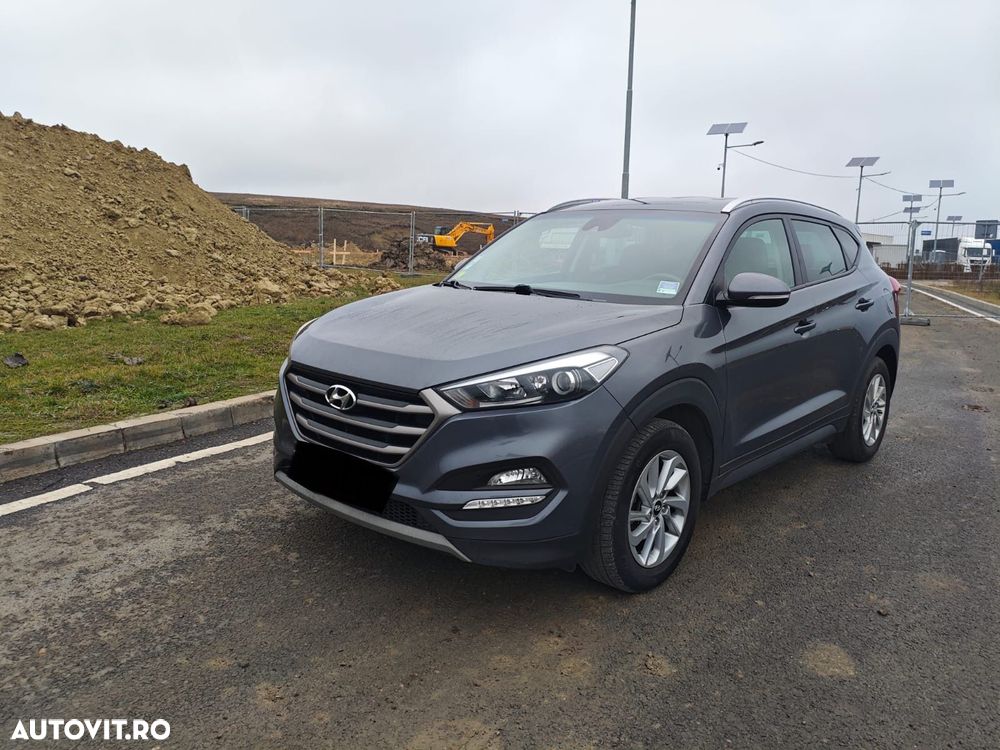 Hyundai Tucson blue 1.7 CRDi 2WD DCT Style - 4