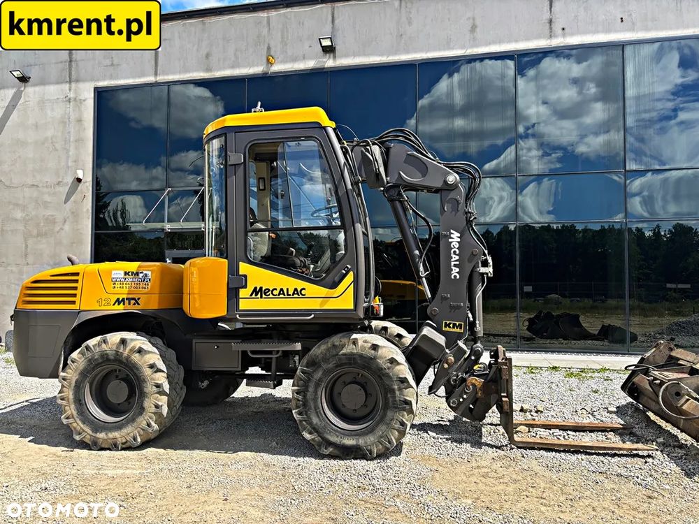 Mecalac 12 MTX KOPARKO-ŁADOWARKA 2014R. | MECALAC MSX MXT 714 JCB 3CX - 5