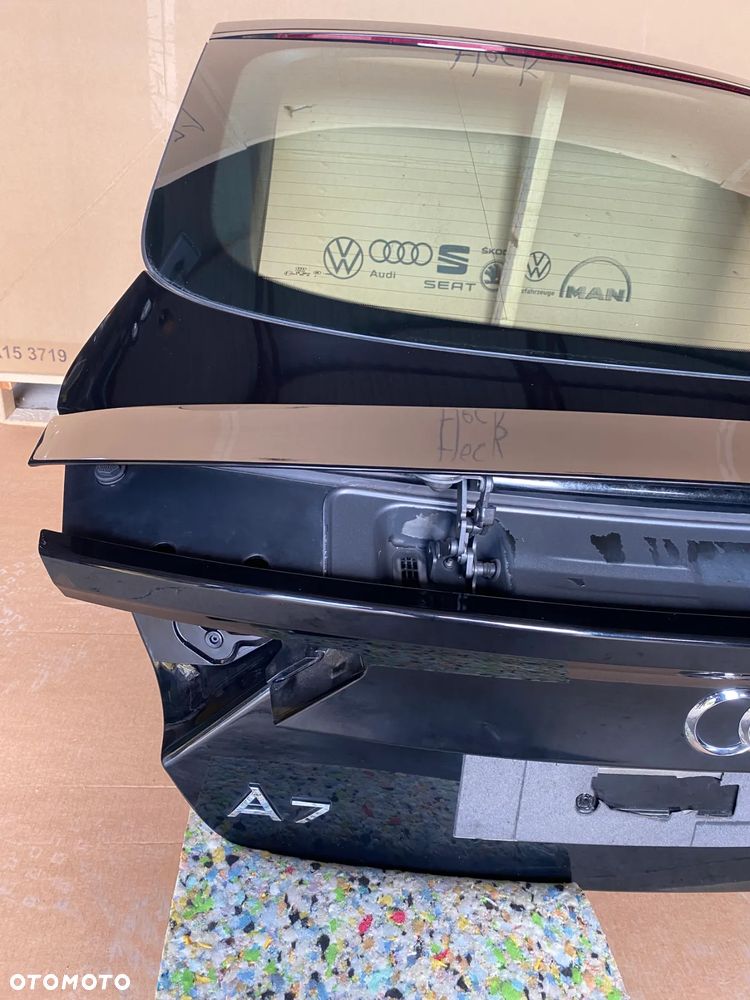 Kompletna Klapa bagażnika lotka Audi A7 4G Cy lift Sportback kolor LY9T 38k - 3