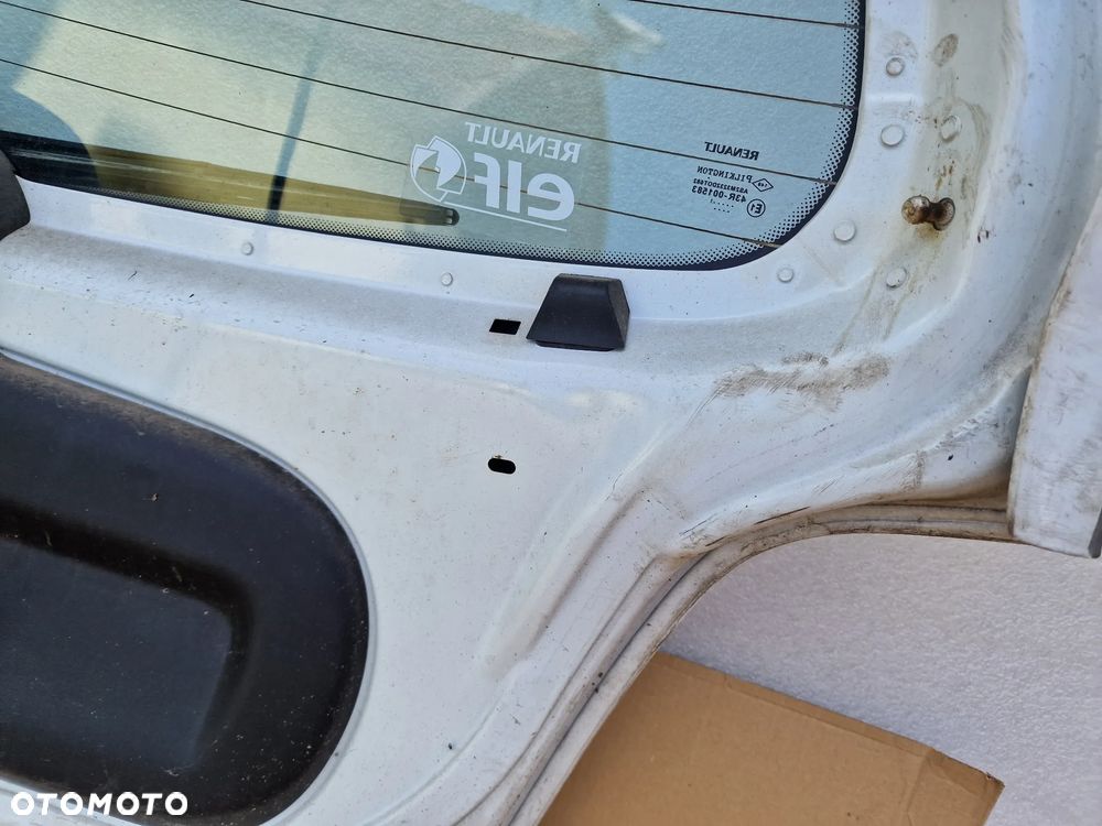 RENAULT TWINGO II 07-12 KLAPA TYLNA TYLNIA TYŁ KOMPLETNA BIAŁA , NR AUKCJI KL2 - 13