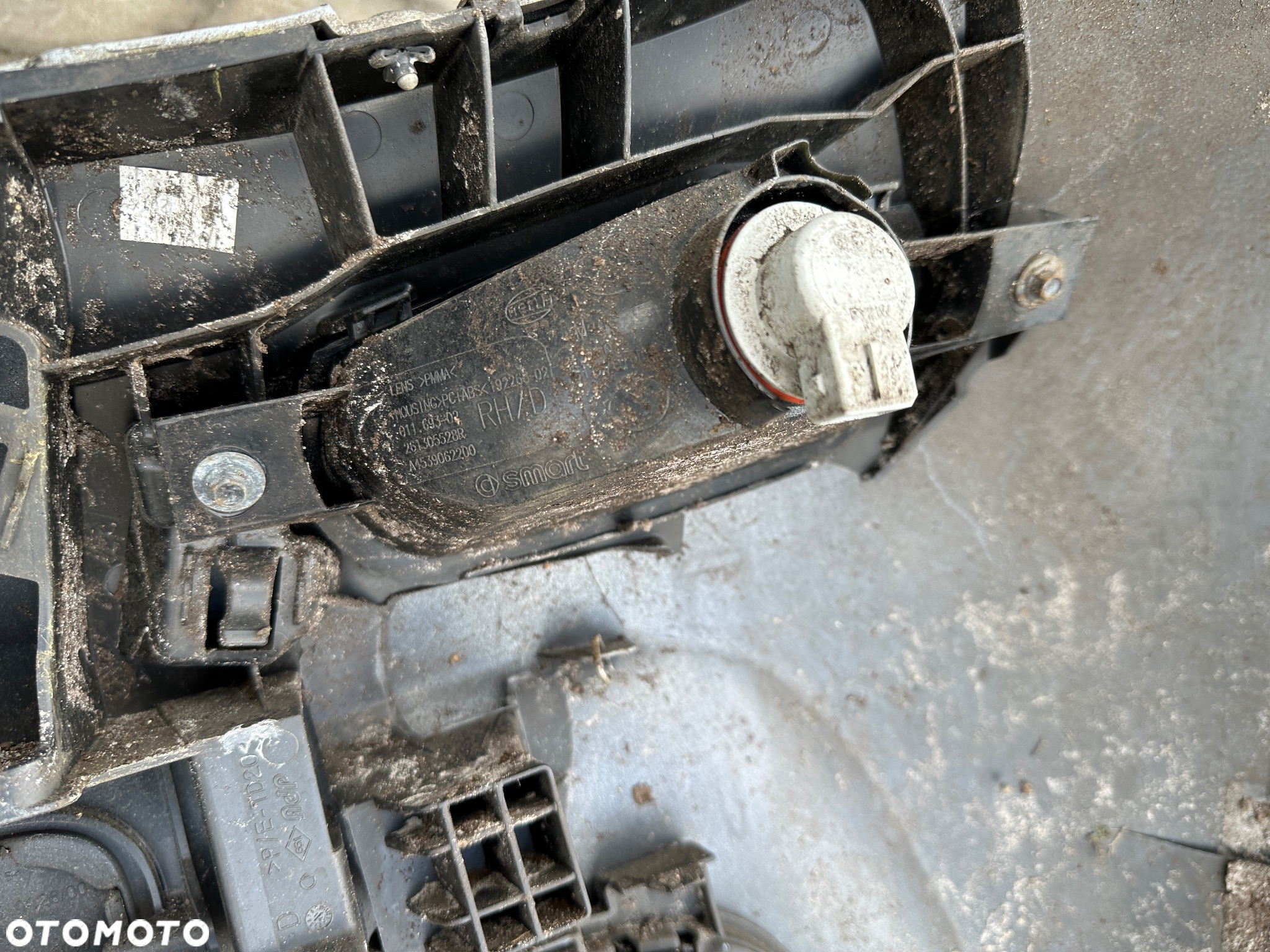 Smart 453 FORFOUR maska atrapa błotnik kratka kierunkowskaz wentylator - 16
