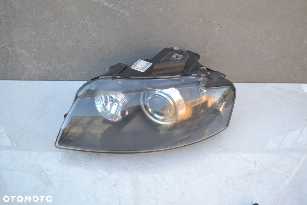 AUDI A3 8P 04-08 LAMPA PRZÓD PRZEDNIA BI-XENON LEWA KPL 8P0941003R - 1