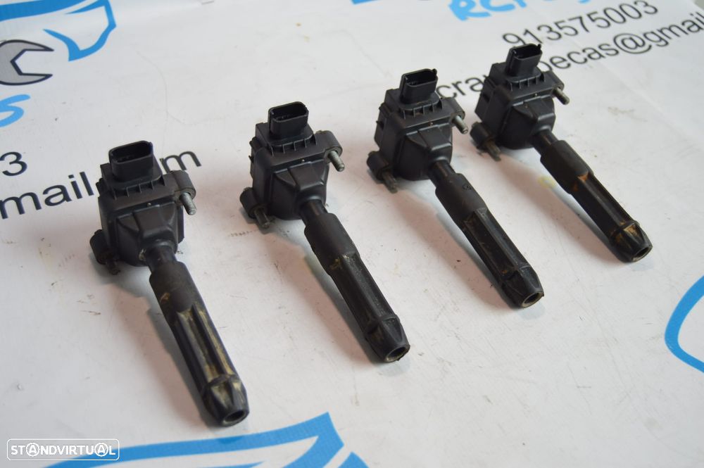 BOBINE BOBINES IGNIÇÃO ORIGINAL 0986221007 A0001502880 MERCEDES BENZ CLASS C W203 C200 KOMPRESSOR 163CV M111955 CLK C208 - 4