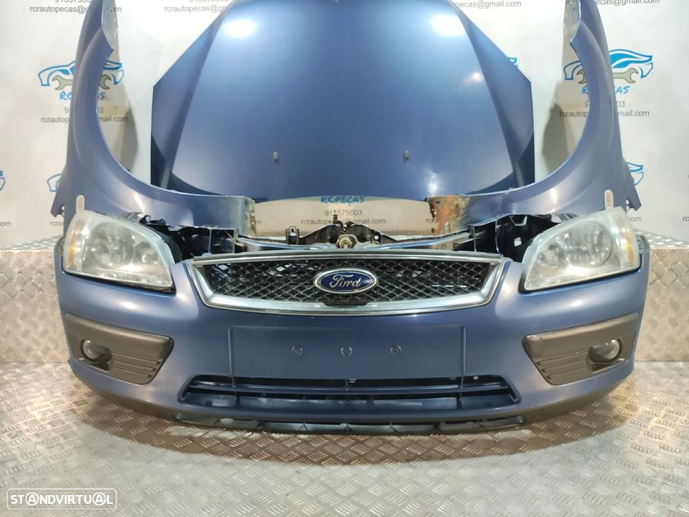 FRENTE COMPLETA FORD FOCUS 2 II MK2 FASE 1 CAPOT PARACHOQUES GUARDA-LAMAS OTICAS RADIADOR VENTILADOR FRENTE FIBRA REFORÇO - 6