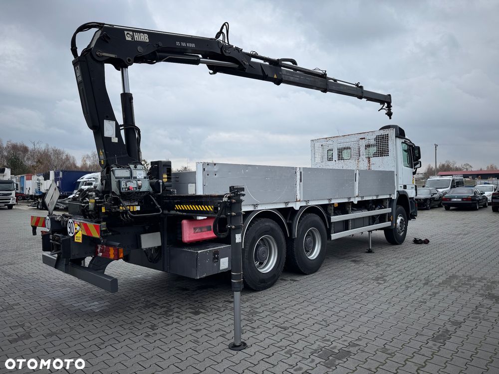 Mercedes-Benz ACTROS 2636 6x4 żuraw dżwig HIAB XS166 HIDUO - 5