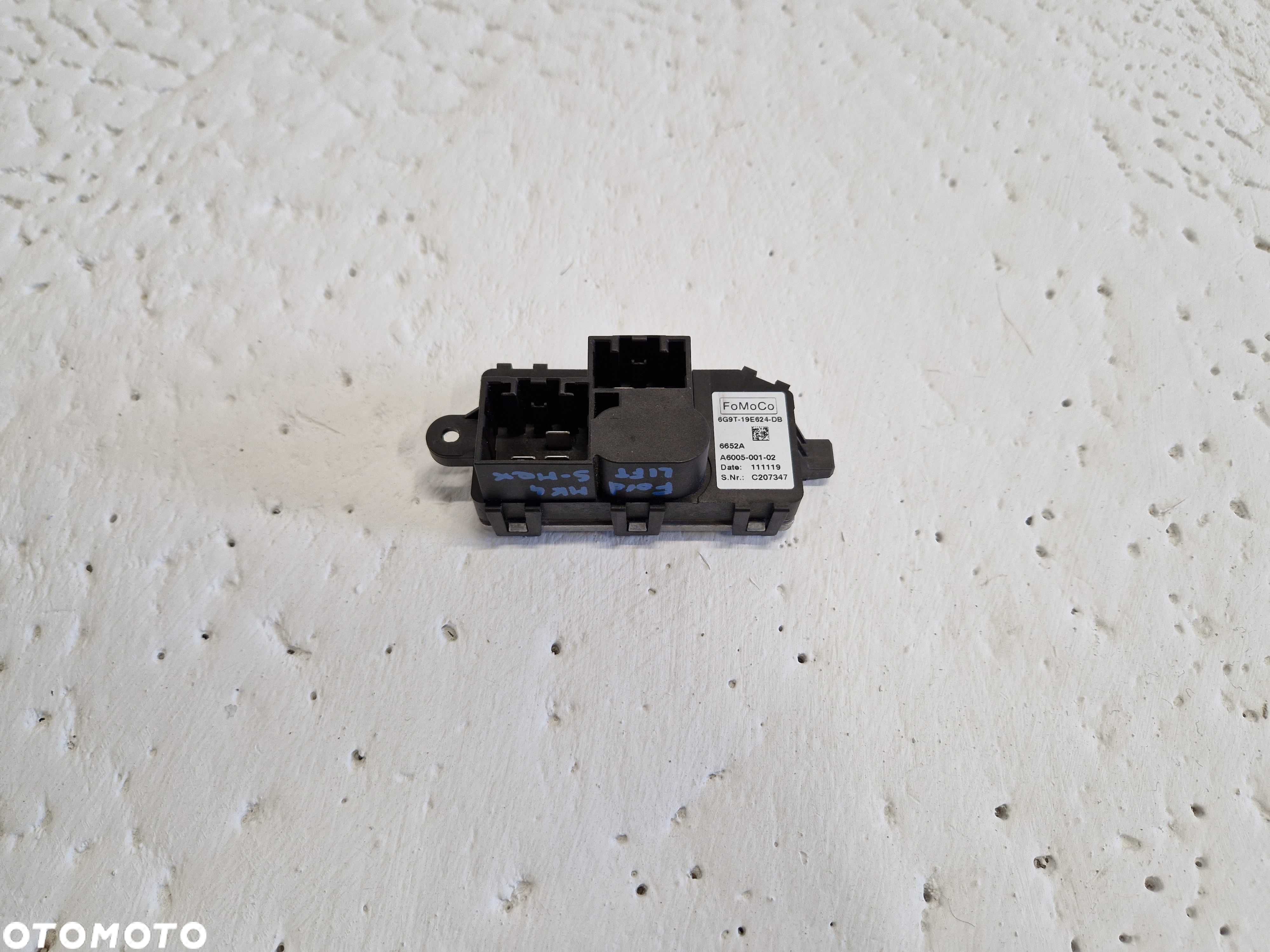 Opornik Rezystor Dmuchawy Ford Mondeo MK4 IV Oryginał - 1