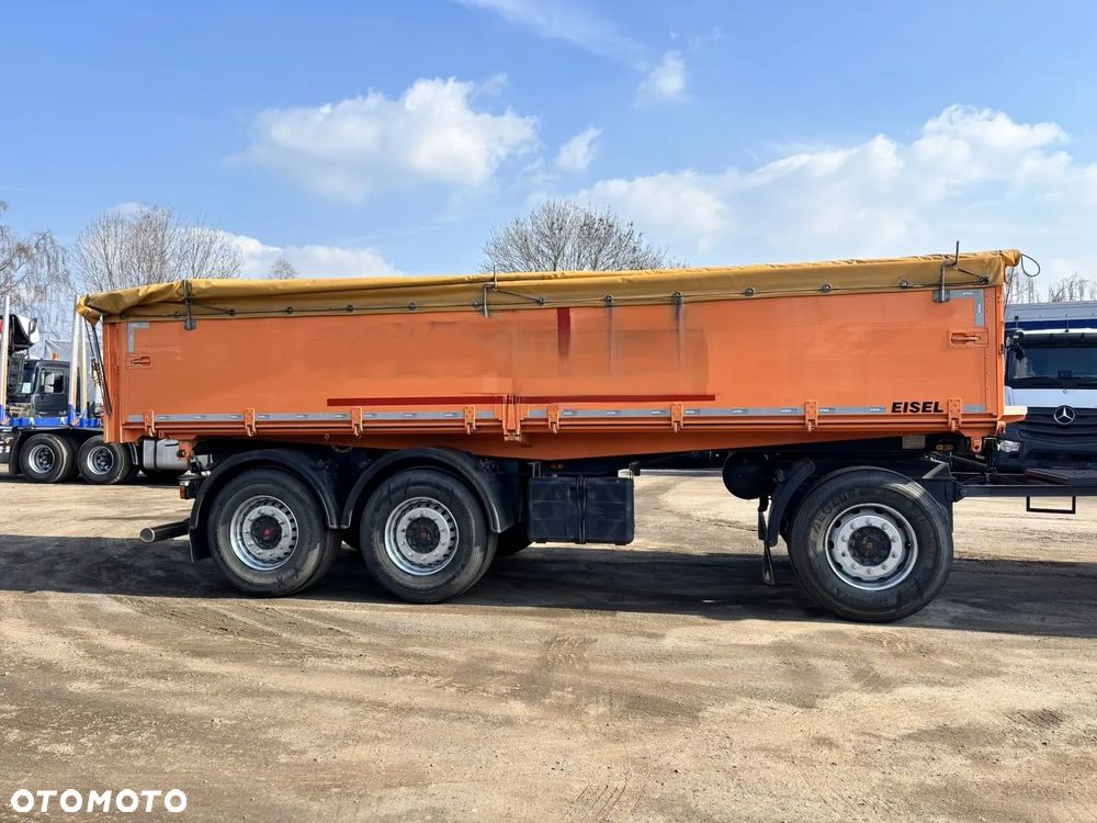 Mercedes-Benz rocs 2145 4x2 +Przyczepa Eisel 24 HKD | ZESTAW | wywrotka trójstronna | Euro 6d - 16