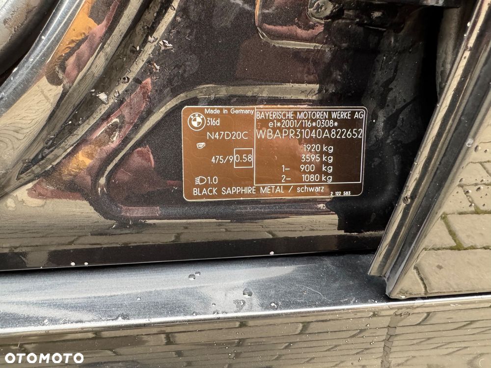 BMW Seria 3 316d DPF - 16