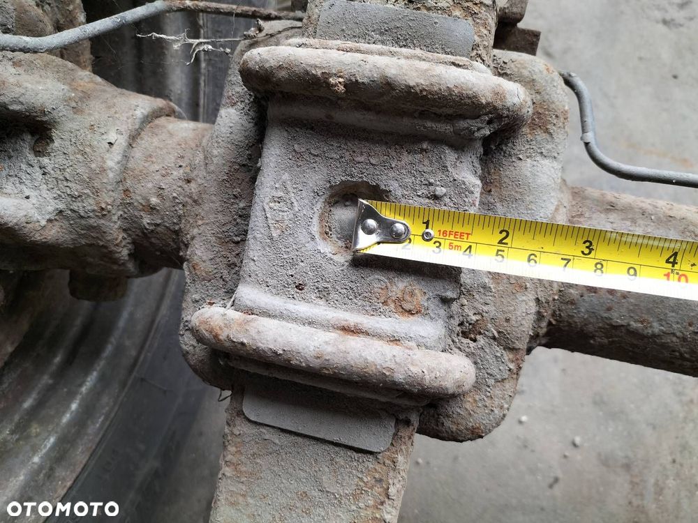 OŚ BELKA ZAWIESZENIA TYŁ RESORY KOŁA NA PRZYCZEPKĘ RENAULT MASTER II - 7