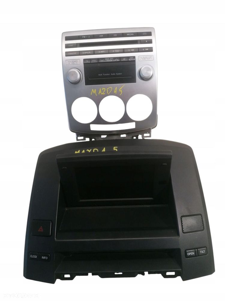 radio cd wyświetlacz mazda5 mazda 5 i cr cc9366ar0 14792086 - 3
