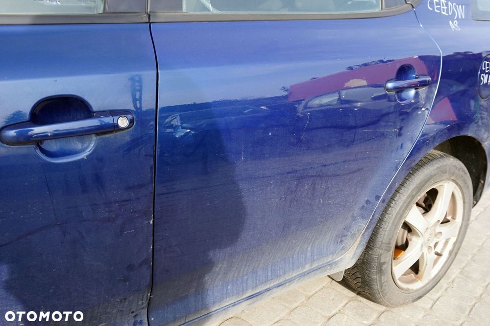 DRZWI TYLNE LEWE CEED I KOMBI A8  GRANATOWY KIA 2006-2009 - 2