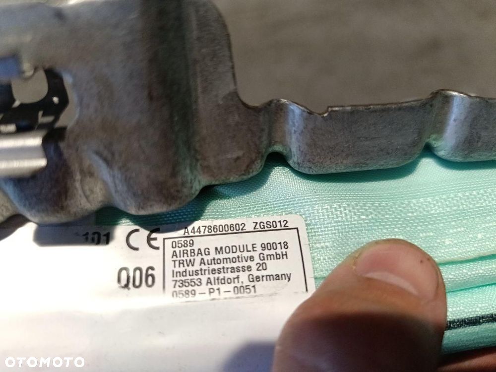 MERCEDES W447 VITO V KLASA KURTYNA LEWA A4478600602 - 3