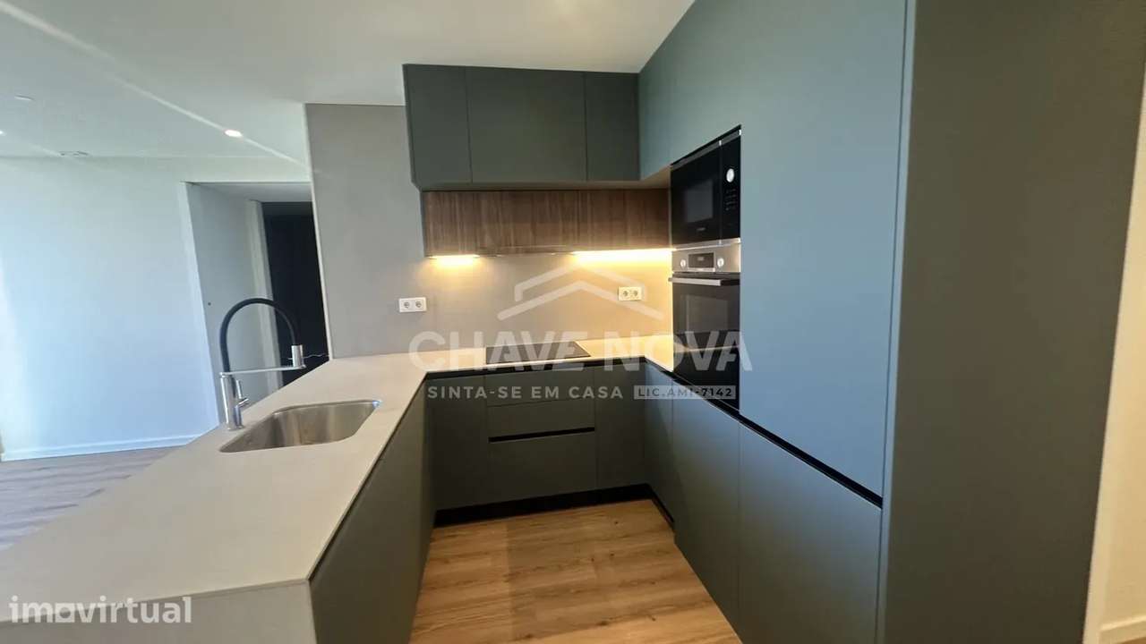 Ap T2 Novo  com varanda e lugar de garagem em VN Gaia virado a poente - Grande imagem: 5/23