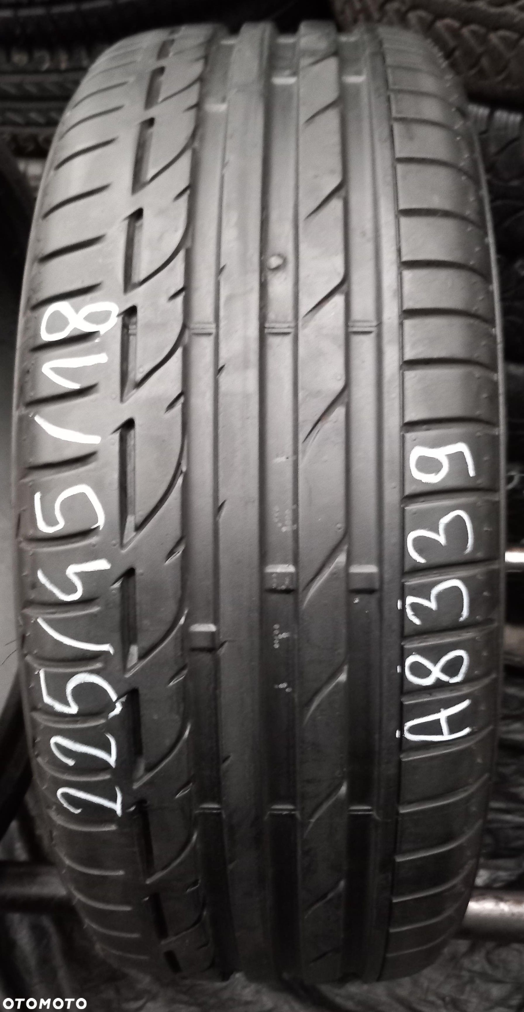 225/45/18 Bridgestone Potenza S001 91W - 1