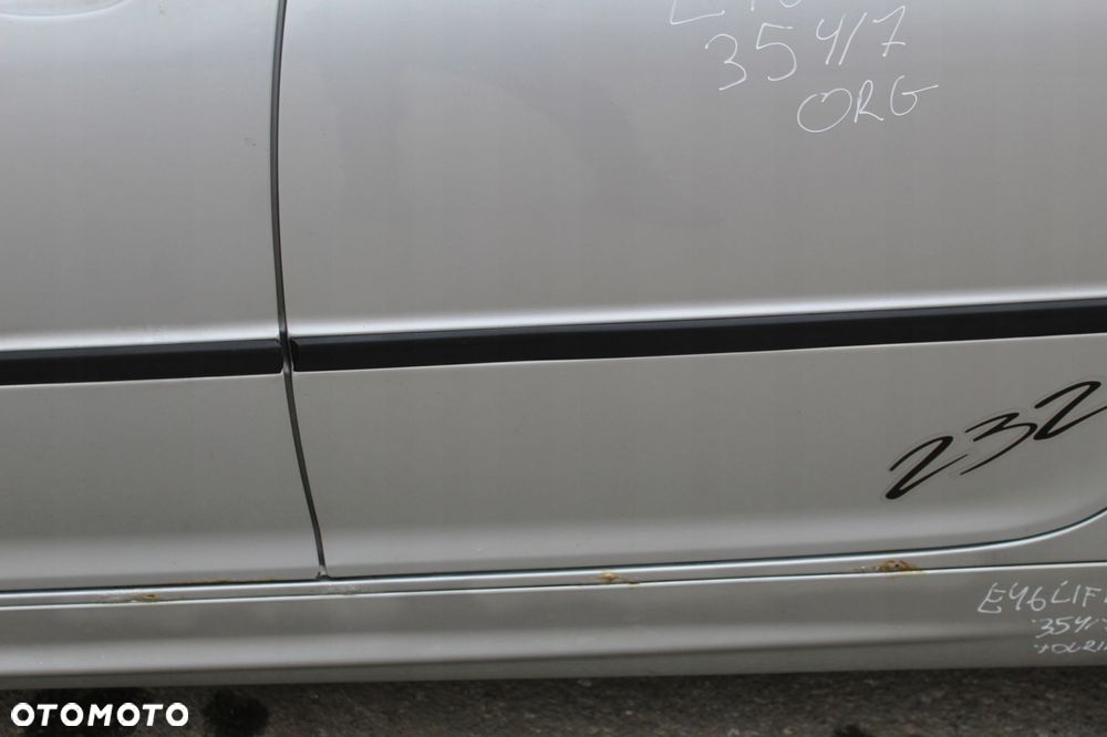DRZWI LEWY TYŁ BMW E46 LIFT TOURING 354 TITAN - 4