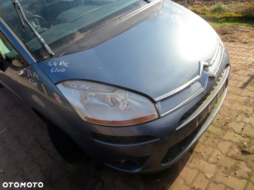 MASKA ZDERZAK BŁOTNIKI LAMPY C4 PICASSO I EZWD  CITROEN 2006-2010 SZARY PRZÓD KOMPLETNY - 3