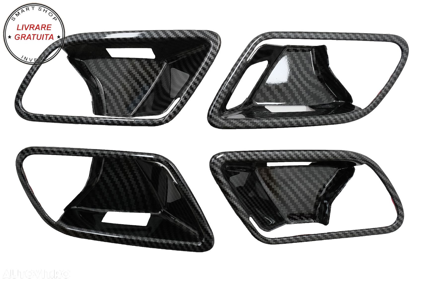 Ornamente interior Manere Usi Mercedes A-Class W177 V177 (2018-Up) LHD Carbon- livrare gratuita - 1