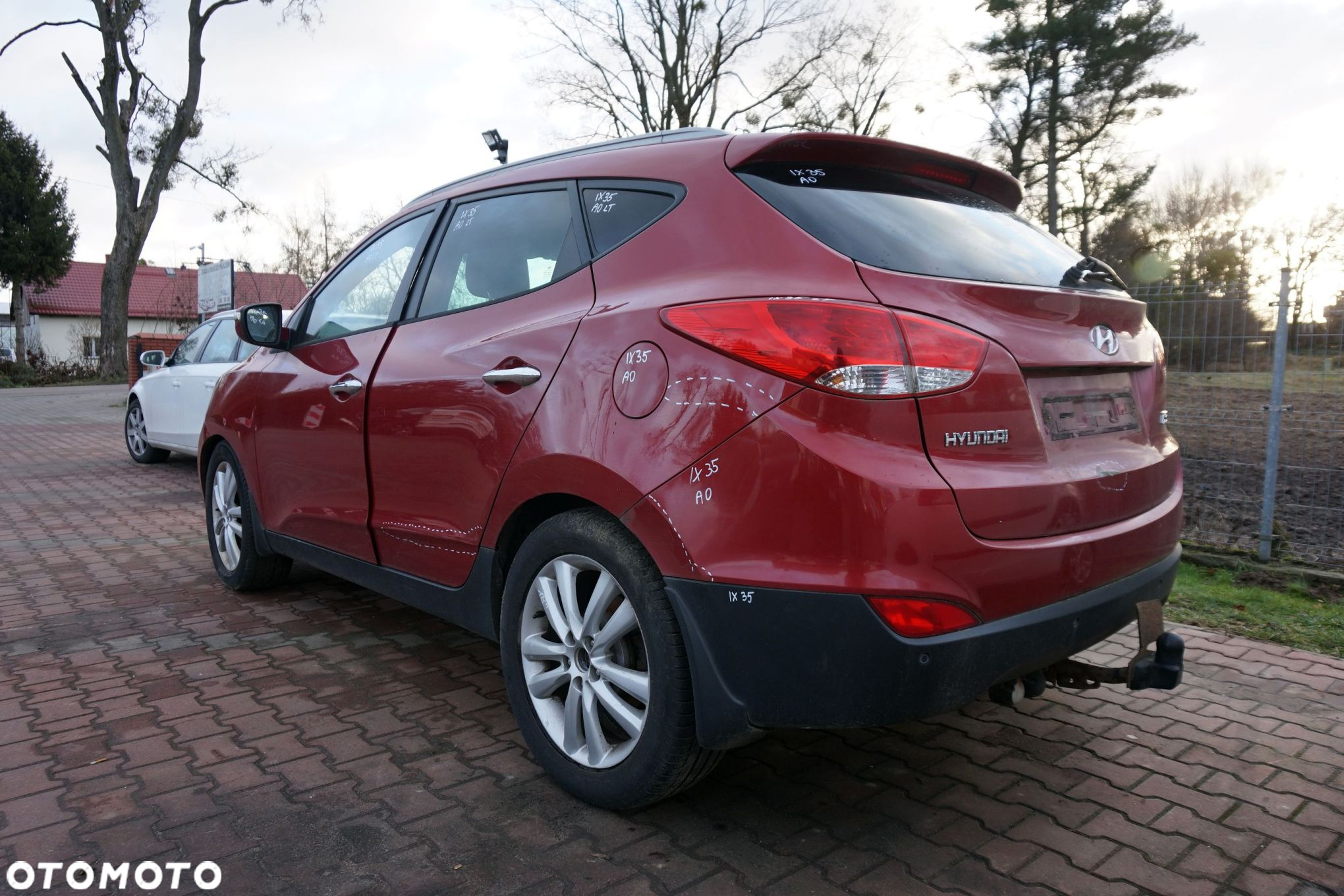 HYUNDAI IX35 I  2010 AA1 A0 2.0 CRDI D4HA 136KM 4X4 4WD CZERWONY (INFRA RED) na części - 3