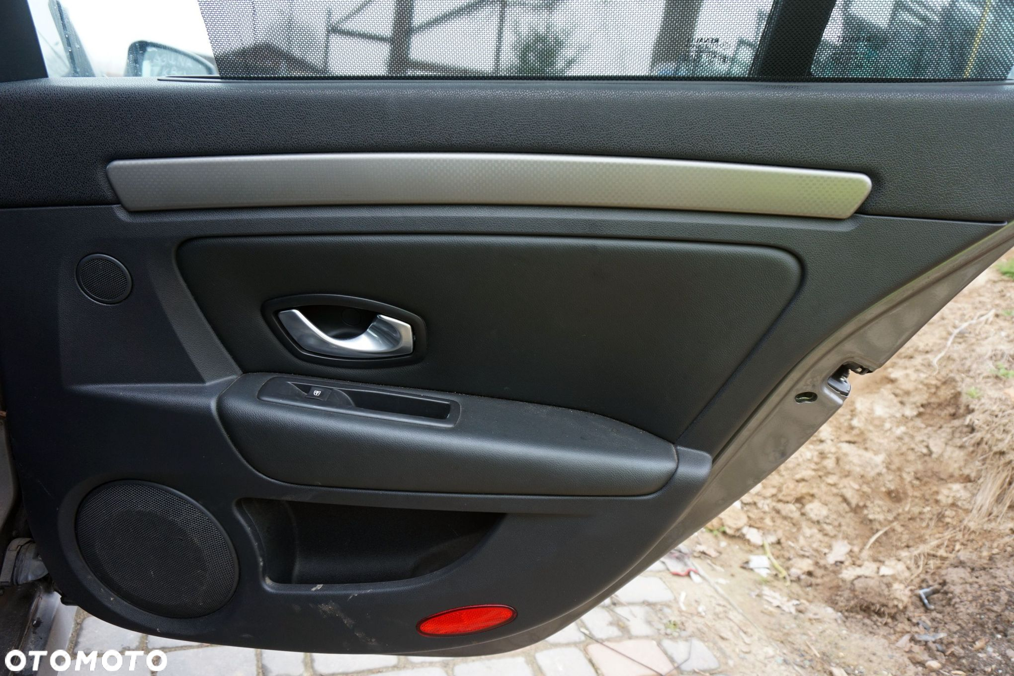 DRZWI TYLNE PRAWE LAGUNA III PH1 KOMBI TEKND  SZARY RENAULT 2007-2012 - 8