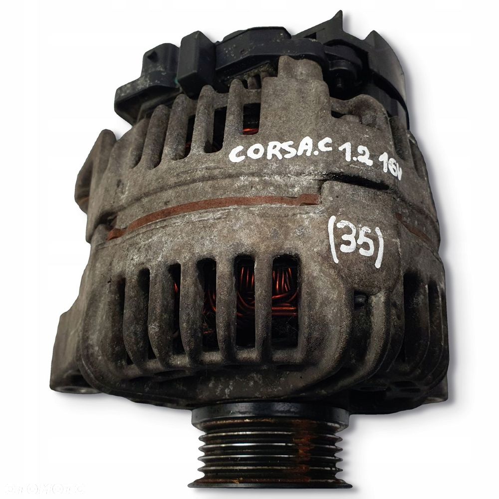ALTERNATOR Opel Corsa C Astra H 1.2 16V bosch 0124325171 13222930 ZY - 6