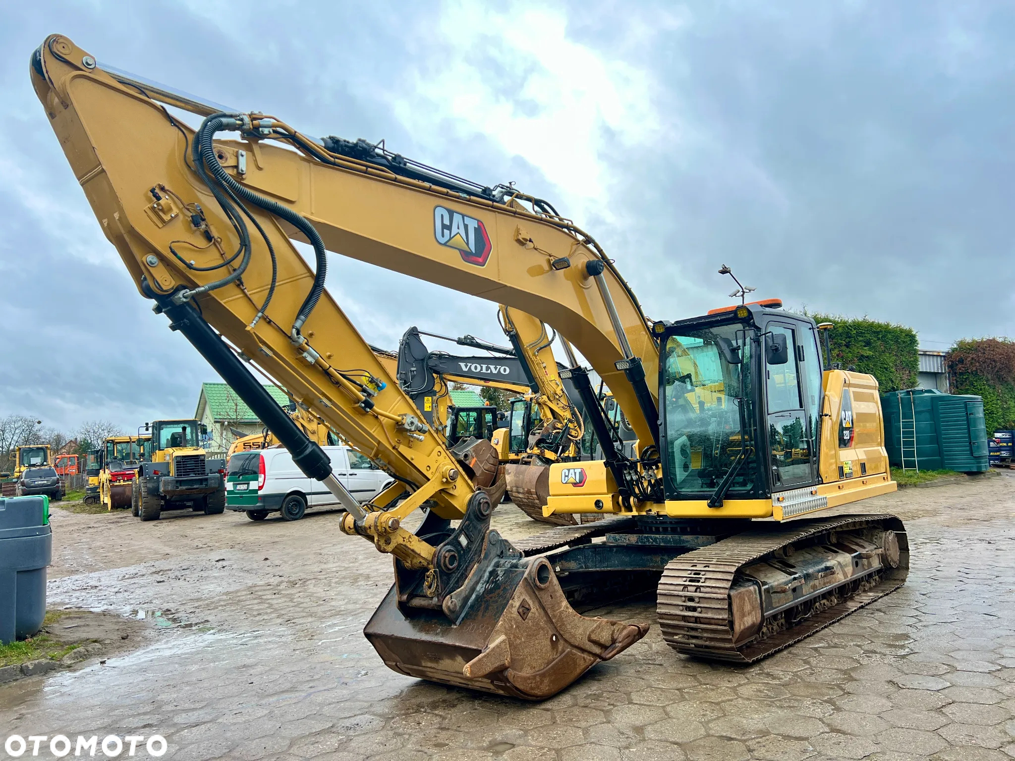 Caterpillar CAT 320 07A 5600h centralne smarowanie + webasto + kamera 360 + PÓŁAUTOMATYCZNY system Trimble 3D - sama kopie - 7