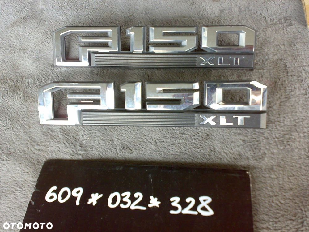 ford f150 f-150 xlt znaczek emblemat przedni na błotnik orginał - 1