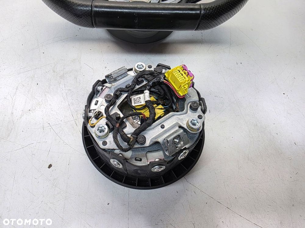 KIEROWNICA SKÓRA PIKOWANA ŚCIĘTA AUDI A3 8P A4 B7 TT 8J 8J0419091J KOMPLET - 12