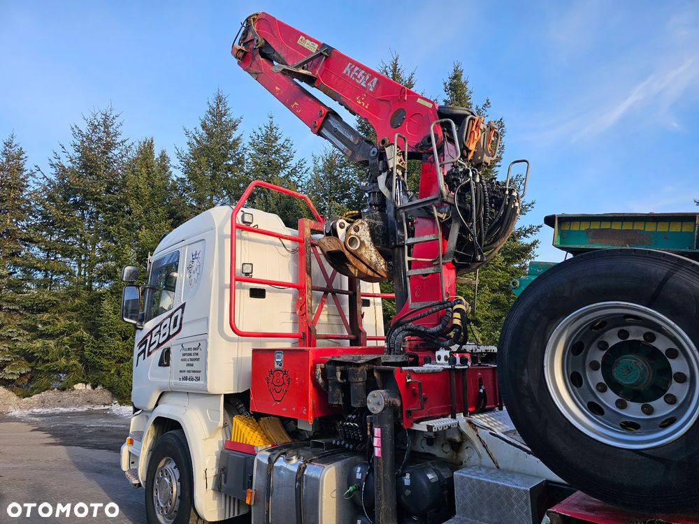 Scania R580 6x4 V8 + KESLA + WÓZEK DOLL CAŁY ZESTAW - 25