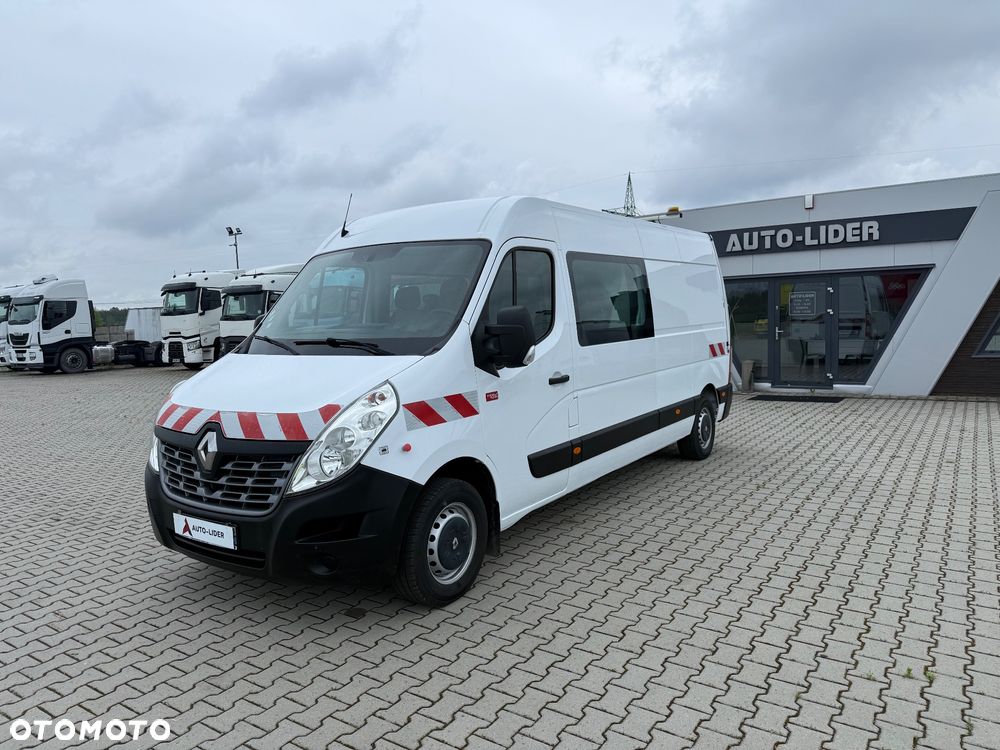 Renault MASTER 125 / L3H2 / BRYGADOWKA / DOKA / HAK / 7 MIEJSC / STAN BDB / / /