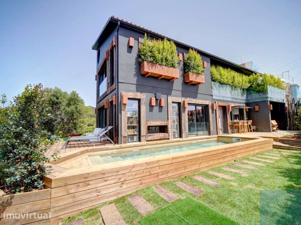 Moradia T4 no Zambujeiro com Piscina e Vista Mar - Grande imagem: 2/60