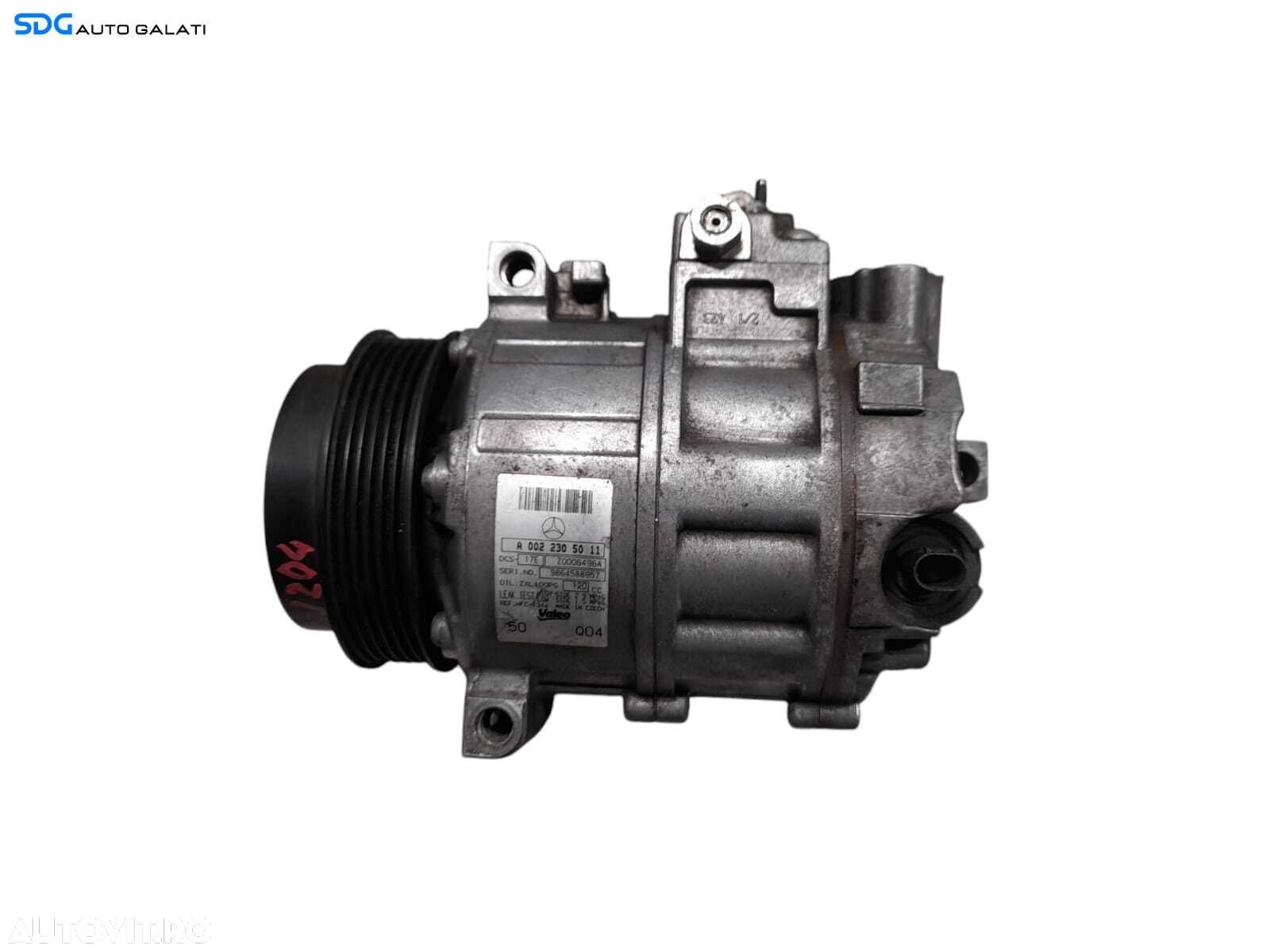 Compresor AC Aer Conditionat Clima Mercedes Clasa E Class W211 E220 E240 E270 E300 E320 E350 E550 2.2 CDI 2001 - 2007 Cod A0022305011 [N1002] - 1