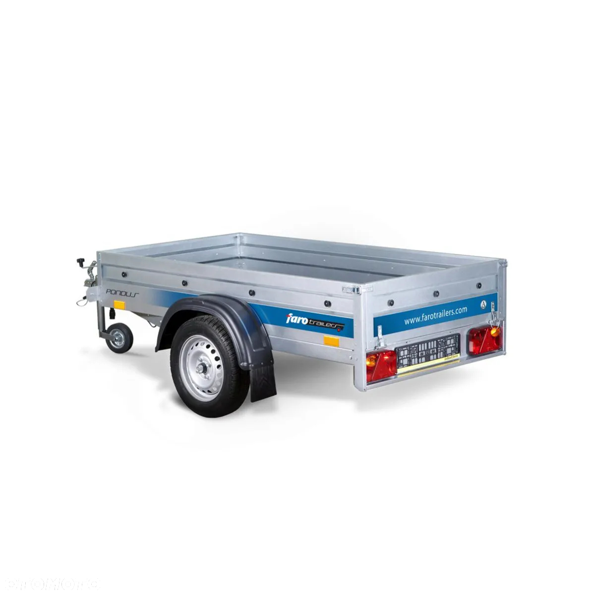 Faro PONDUS 600kg 205x112x32 PRZYCZEPA NOWA! HIT HIT HIT! - 8