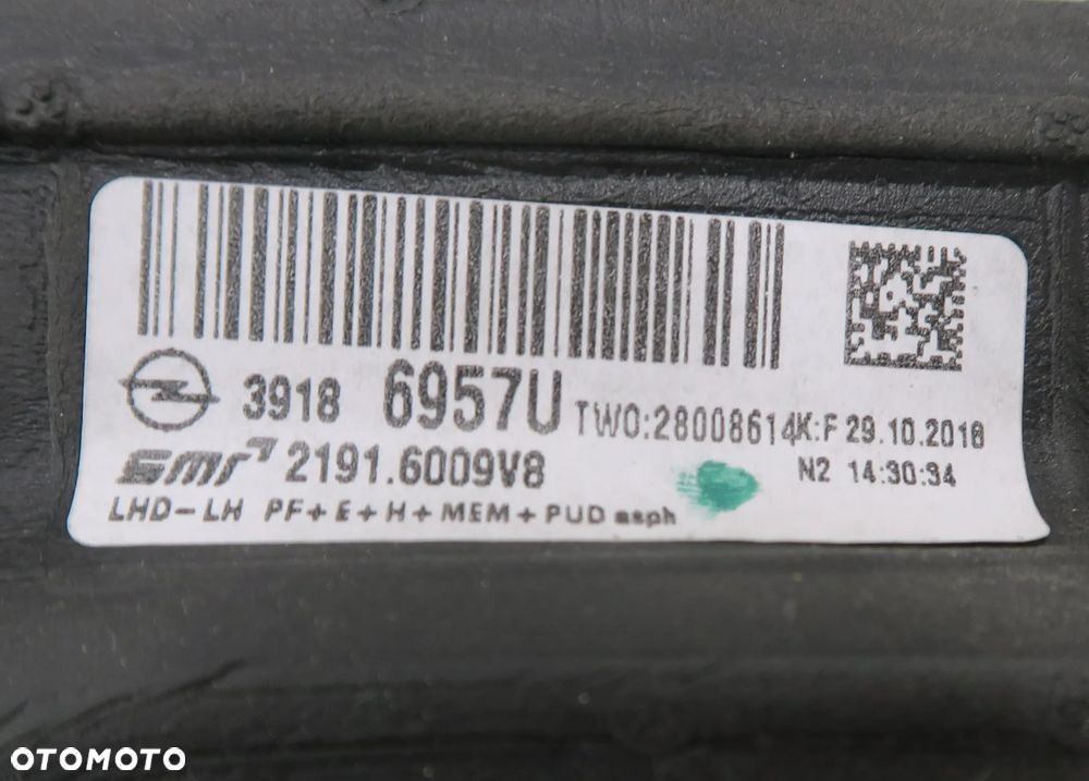 OPEL INSIGNIA 2 II B 2017 - 2020 Lusterko 13 PIN KORPUS L ORYGINAŁ OE - 8