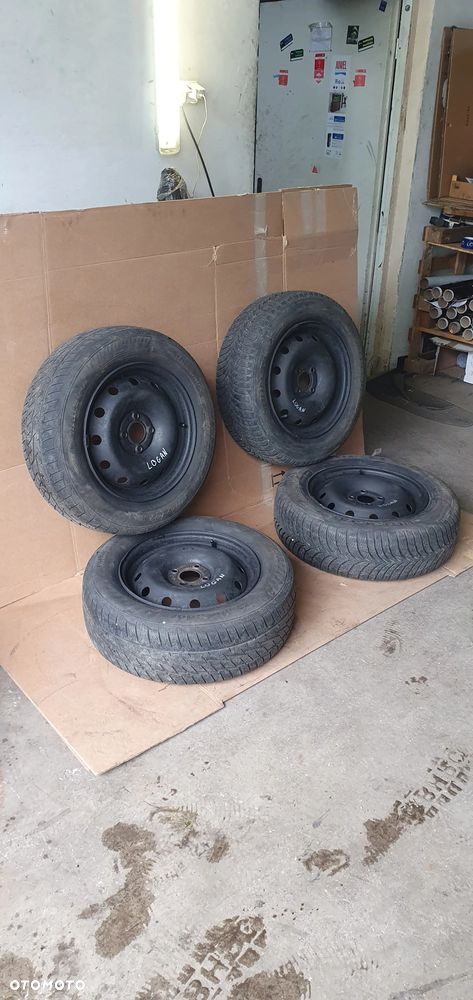 4X Felga stalowa Dacia Logan 4x100 R15 195/65 ET50 - 4