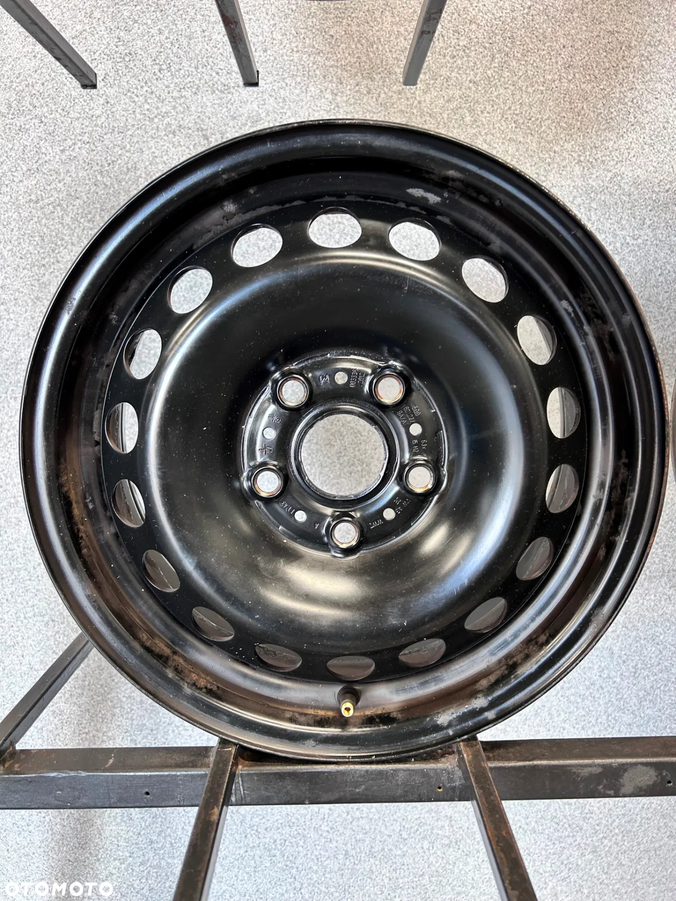 4 FELGI STAL. VW GOLF 7, SKODA OCTAVIA 3, SEAT LOEN 3 15'' 6J ET43 - 4