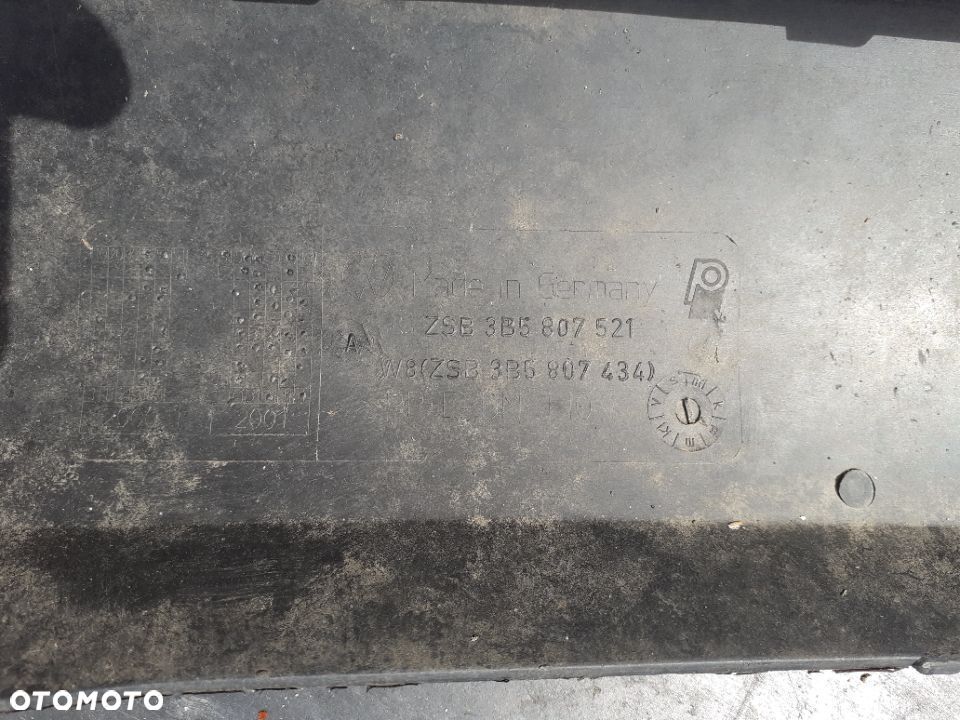 ZDERZAK TYŁ TYLNY VW PASSAT B5 LIFT GRANATOWY ORYGINAŁ! - 4