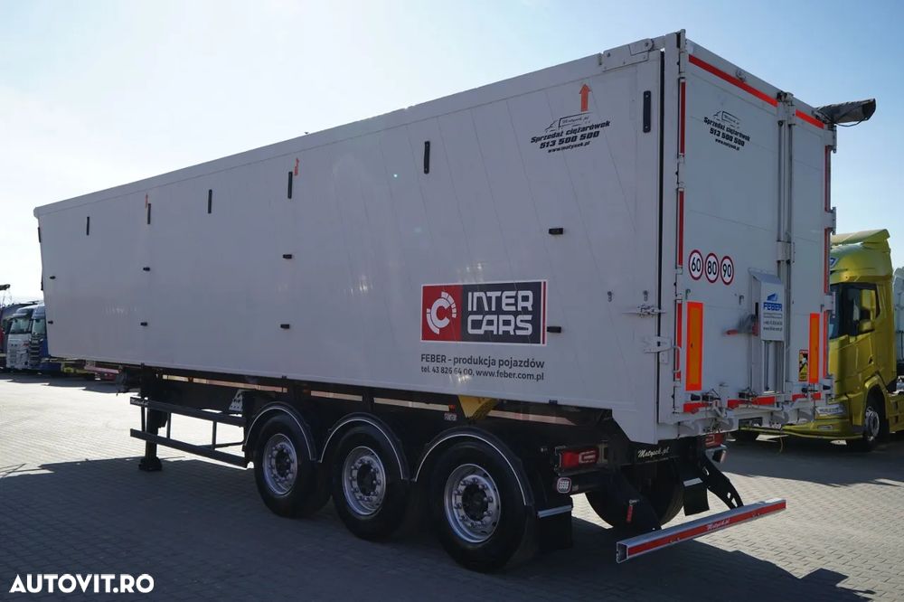 Inter Cars BASCULATOR 62 M3 / ALUMINIU / AXĂ RIDICATĂ / - 5