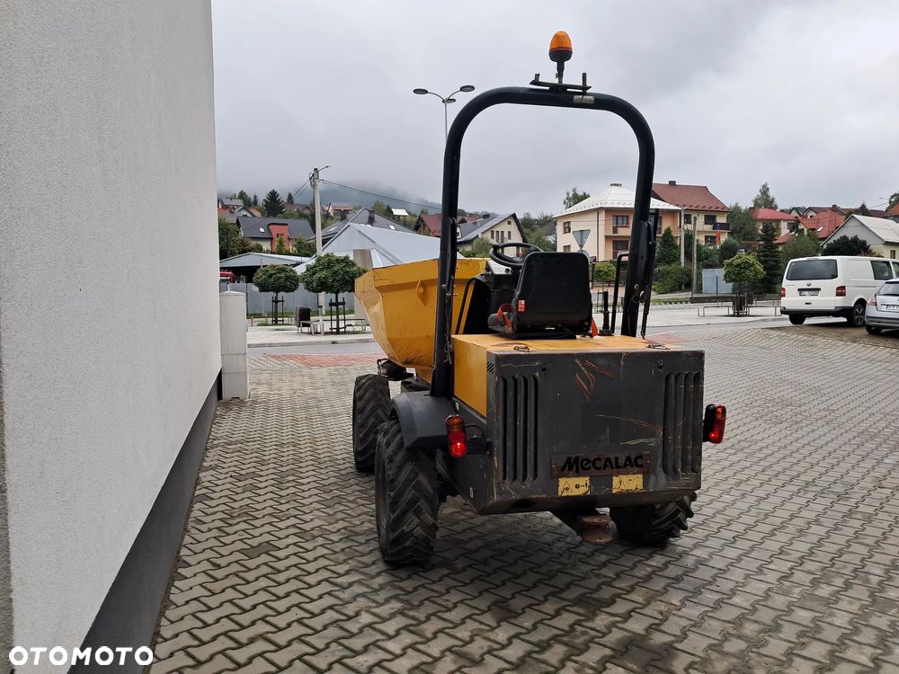 Mecalac TA3SH wozidło budowlane obrotowe 3t tony Hydrostat Automat silnik Kubota 32.4KW Terex Thwaites Wacker obrót+kiper światła kierunkowskazy 4x4 opony 70% 2018r - 7