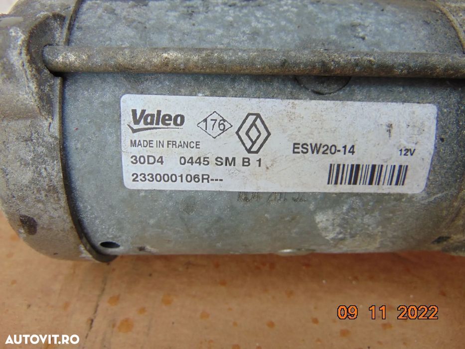 ElectrOmotor renault megane 3 motor 1.6 scenic 3 Nissan nv300 Trafic 1 - 2