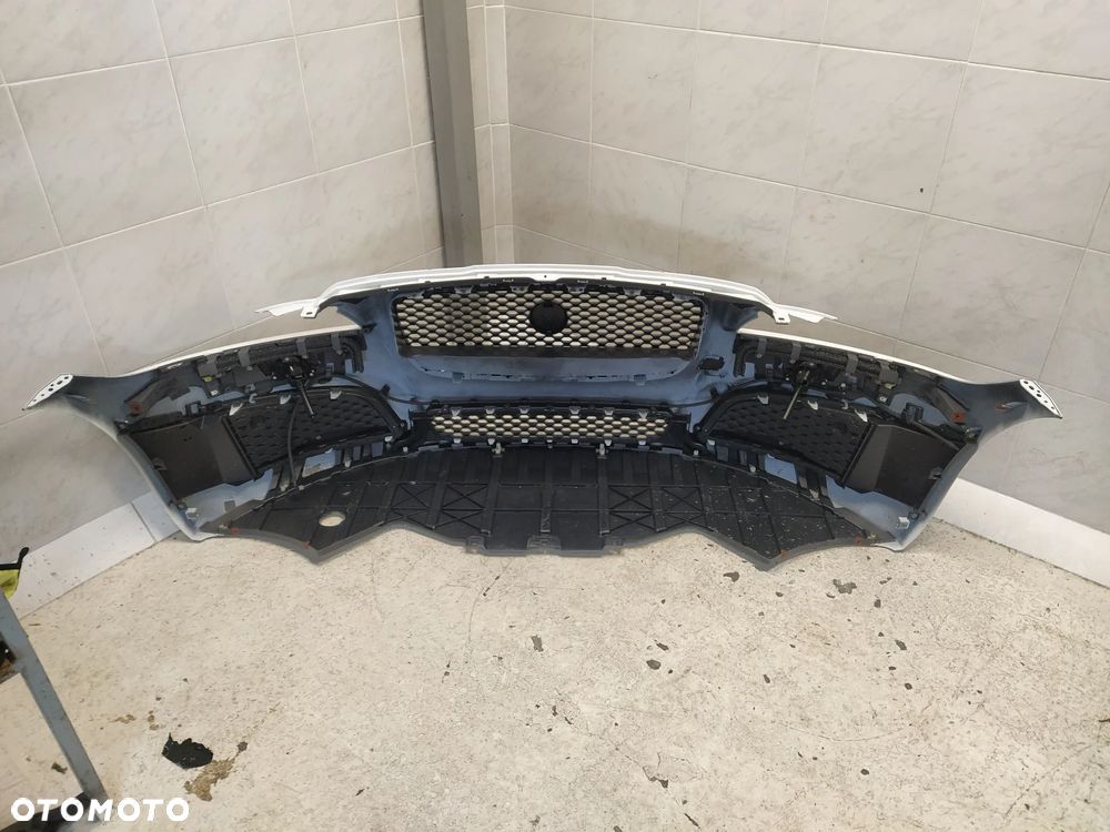 JAGUAR XF X260 ZDERZAK PRZÓD PRZEDNI KOMPLETNY SPRYSKIWACZE GRILL ATRAPA CHŁODNICY ZNACZEK ORYGINAŁ - 14