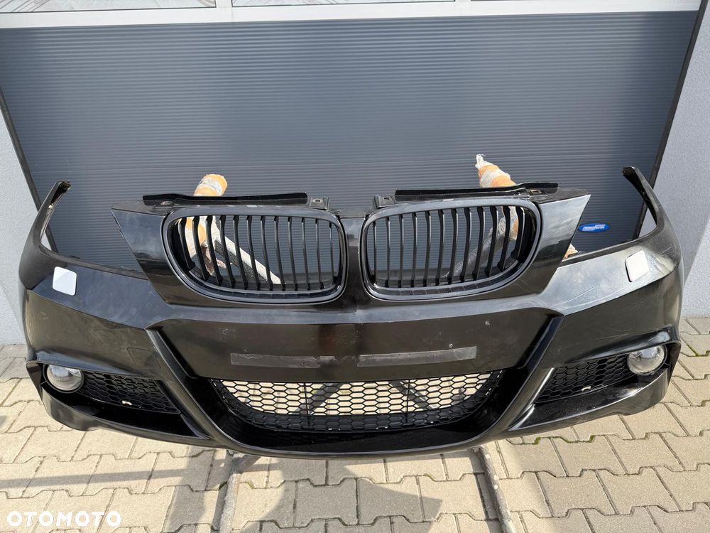 BMW 3 E90 E91 M PAKIET LCI LIFT 09-12 ZDERZAK PRZÓD POD SPRYSKIWACZE - 2