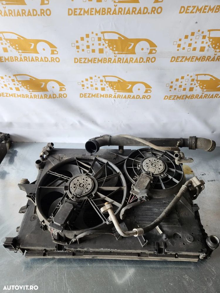 Radiator Racire Apa Antigel Clima Servo Electroventilator Termocupla Vw Touareg 2.5 Tdi Motor BAC - 7