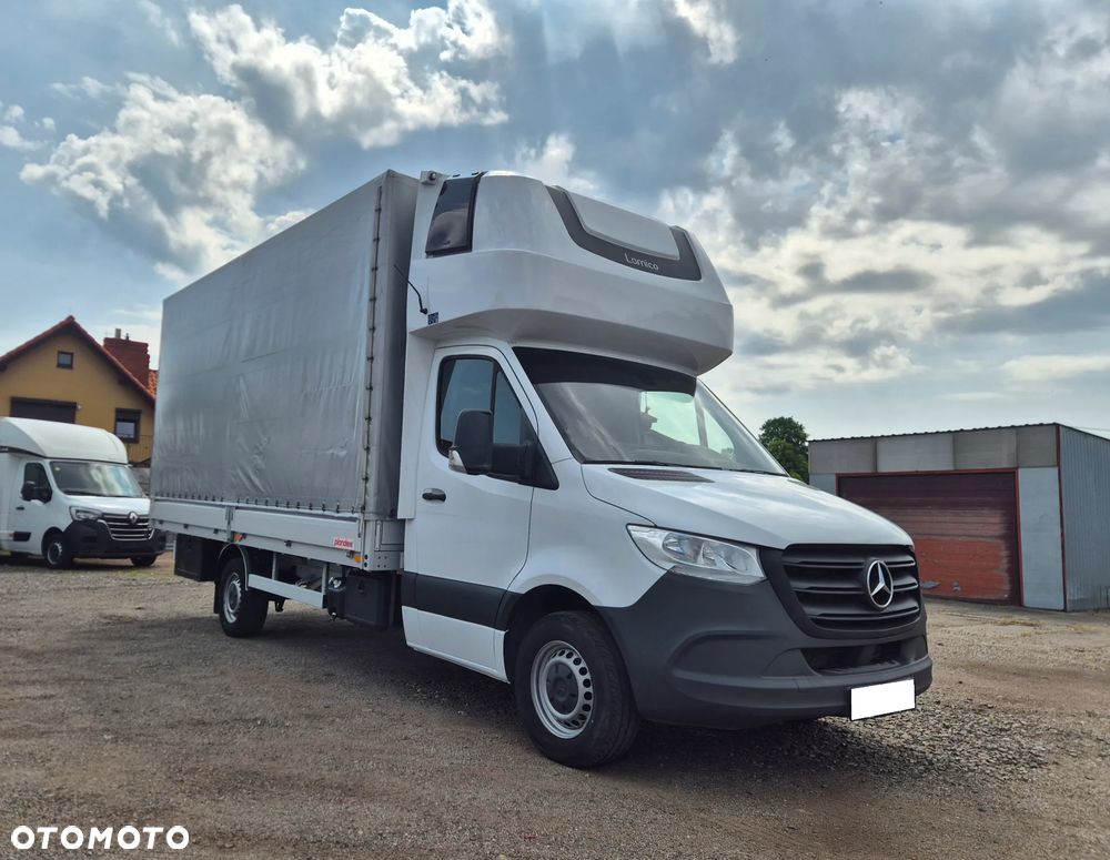 Mercedes-Benz SPRINTER 315 AUTOMAT GWARANCJA PRODUCENTA 09.2027 9G-TRONIC PLANDEKA FIRANA 10EP BEZKLUCZYKOWY DOSTĘP SALON PL BEZWYPADKOWY BEZ WKŁADU SERWIS ASO FV23% 2.0 150KM - 12