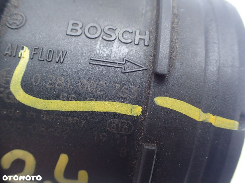 FIAT CROMA II 2.4 JTD PRZEPŁYWOMIERZ 0281002763 - 2