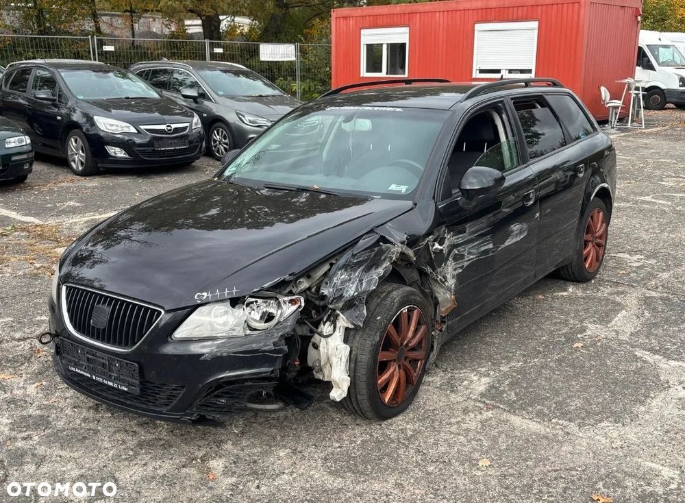 CZĘŚCI SEAT EXEO ST KOMBI CZARNY LC9Z KONSOLA DESKA ROZDZIELCZA KLAPA DRZWI ĆWIARTKA LAMPY ZDERZAK BOCZKI SZYBA LUSTERKO - 2