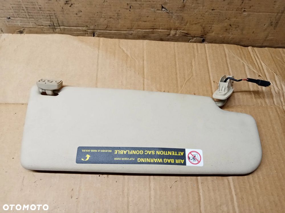 Słonecznik osłona przeciwsłoneczna lewa VW New Beetle 3B0857551 8D0857551E - 3