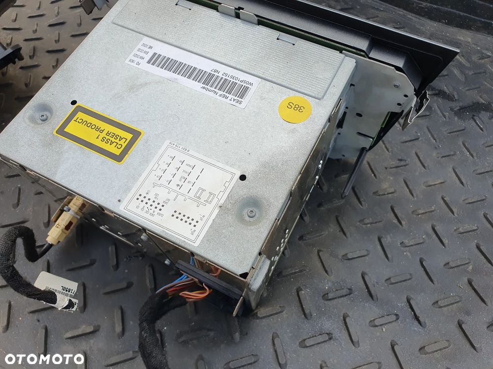 SEAT TOLEDO III ALTEA RADIO FABRYCZNE RADIOODTWARZACZ 5P1035152 - 6