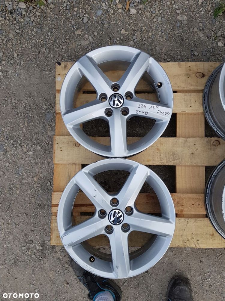 alufelgi borbet 6r0071495b vw polo 6r0 ibiza 6.0'' x 15'' 5x100 et40 - 2