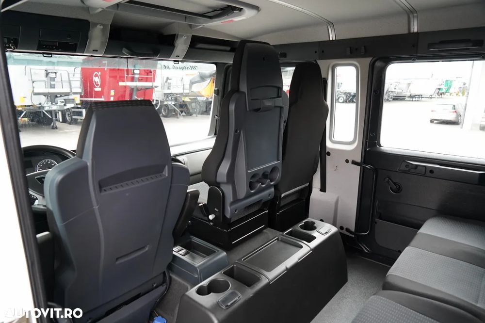 MAN TGM 18.340 / 4X2 / BASCĂLARE 3 LATERALĂ / BANCĂ HIDRODOXY / CAMION CU 7 LOCURI / BORDMATIC - 35